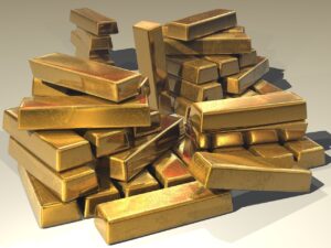 Free Gold Ingots photo and picture