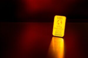 Free Gold Is Money Gold Bars photo and picture